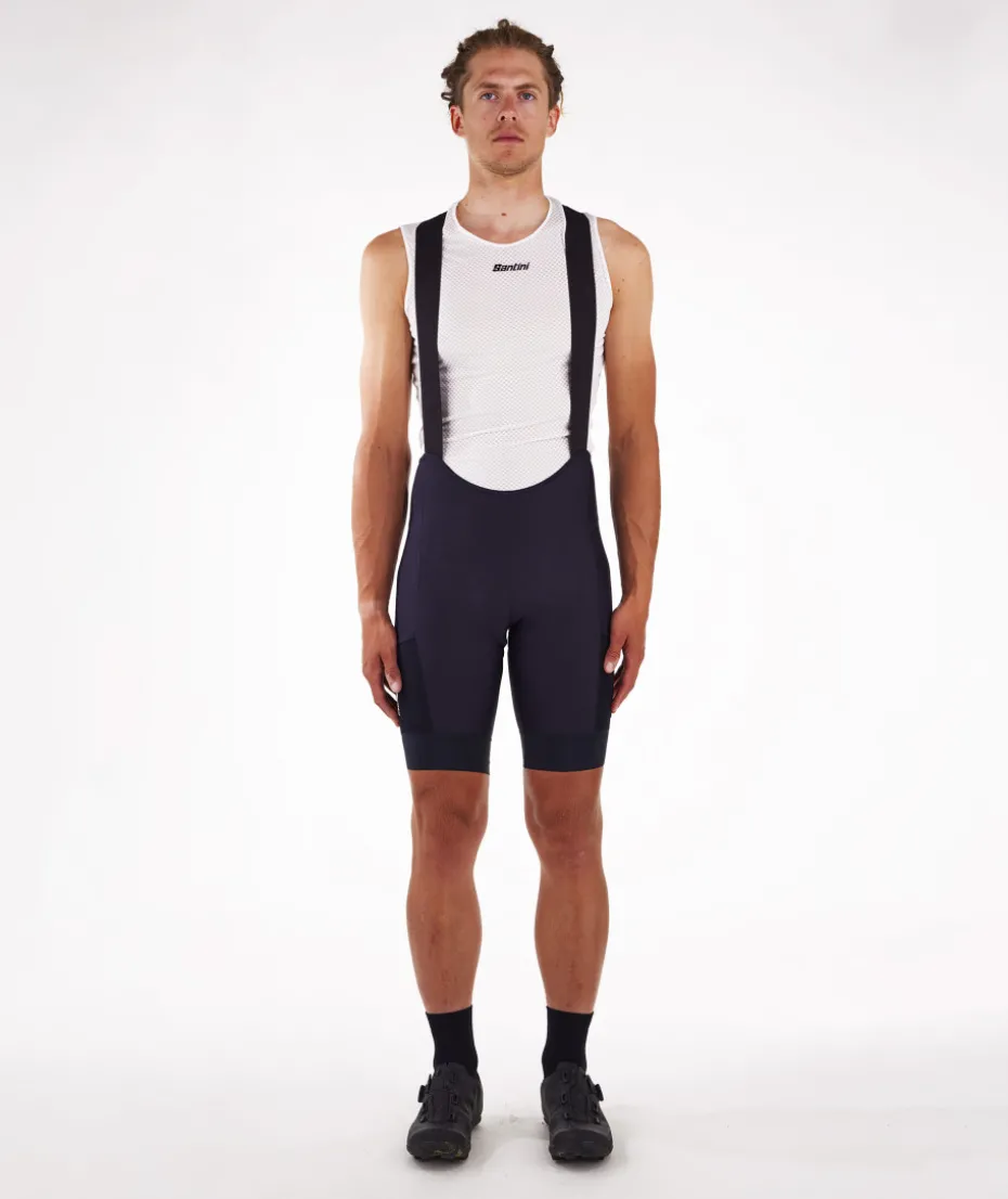 GRAVEL - CARGO BIB SHORTS