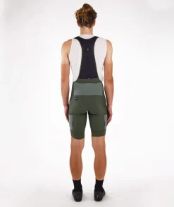 GRAVEL - CARGO BIB SHORTS