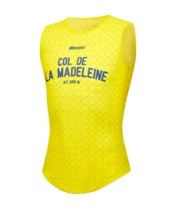 MAILLOT JAUNE COL DE LA MADELEINE - BASELAYER TANK