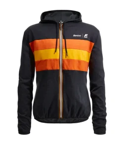 SANTINI x K-WAY - REVERSIBLE WIND JACKET