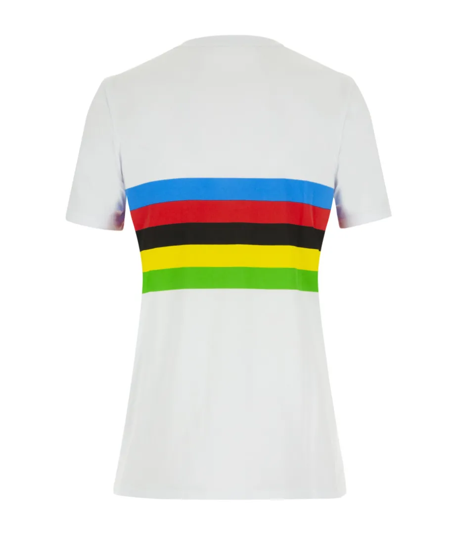 UCI WORLD CHAMPION - RAINBOW STRIPES WOMEN'S T-SHIRT